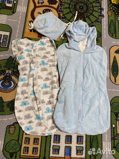 Кокон для новорожденных и обежда 54 размера