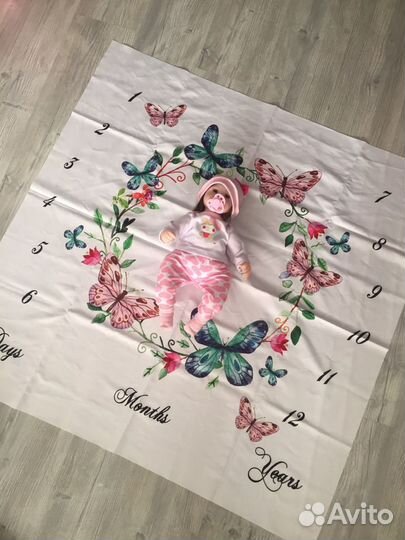 Коврик для фото малышей