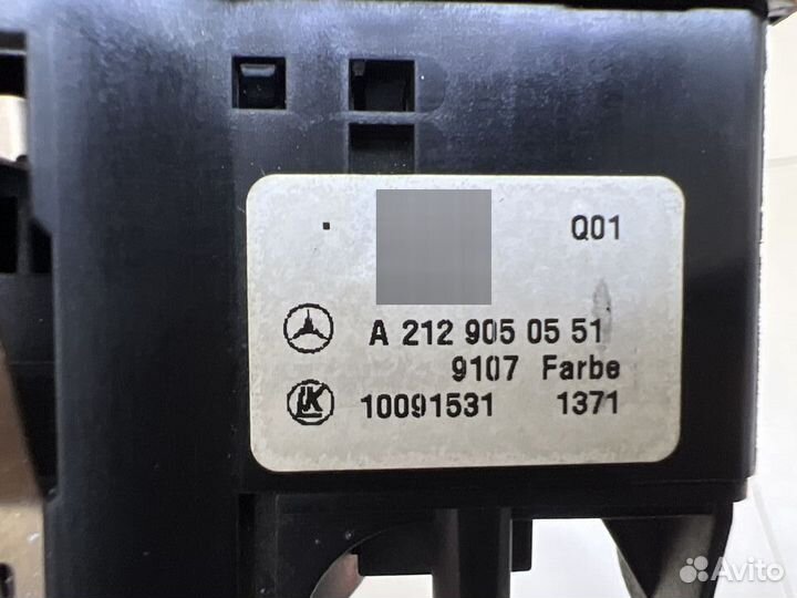 Переключатель света фар Mercedes E-class W212