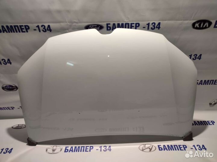 Капот renault logan 2 Белый