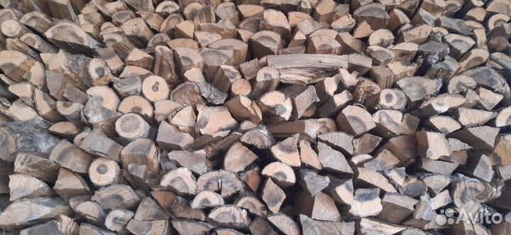Дрова сухие: берёза, дуб, яблоня, слива, тополь