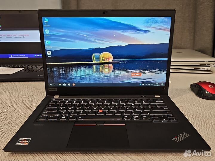 Lenovo T14 Ryzen 5 12-ядер/16Gb/256SSD Чек Гаранти