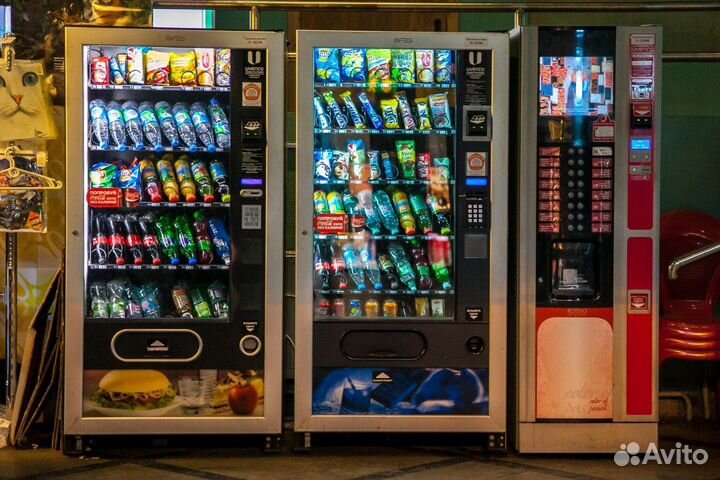 Франшиза вендинга с напитками 24/7