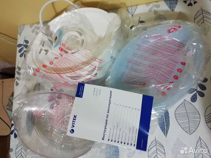 Пароварка vitek новая