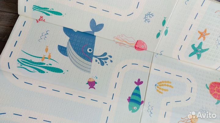 Детский развивающий коврик для ползания