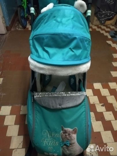 Коляска санки