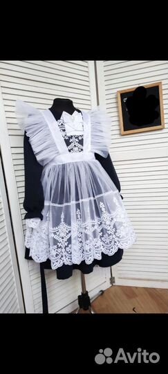 Школьное платье для девочки 128-134