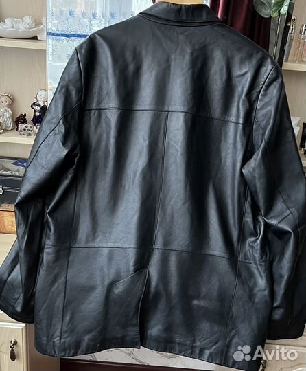 Кожаный пиджак-куртка CheviGnon