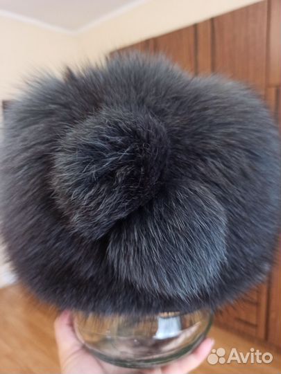 Шапка женская песец