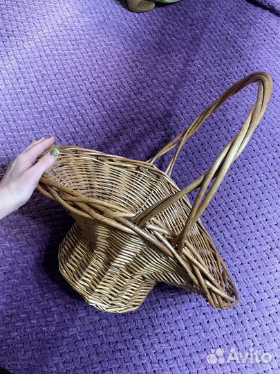 Плетеная корзинка