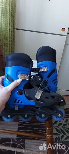 Роликовые коньки детские раздвижные