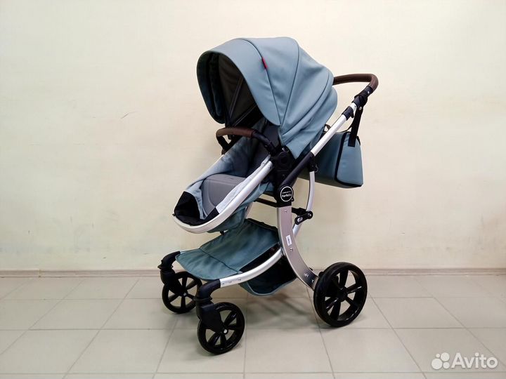 Коляска из экокожи Aimile Original Autumn. /Новая