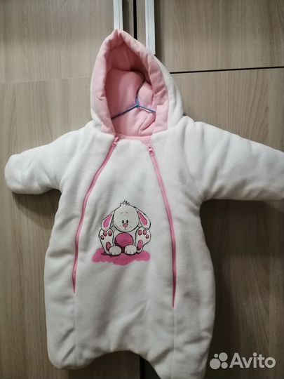 Зимний комбинезон для девочки