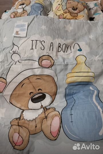 Бортики в кроватку