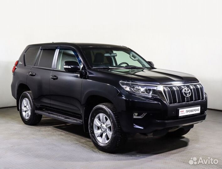 Toyota Land Cruiser Prado 2.8 AT, 2022, 9 828 км