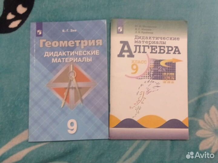 Дидактический материал 9 класс. Зив и Макарычев