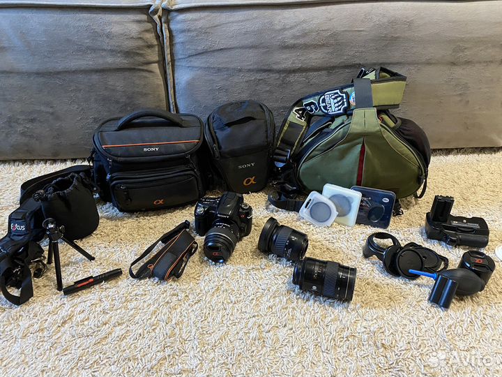 Зеркальный фотоаппарат Sony dslr A-500