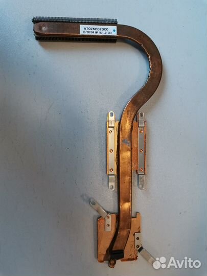 Система охлаждения, радиатор ноутбука dell 5537