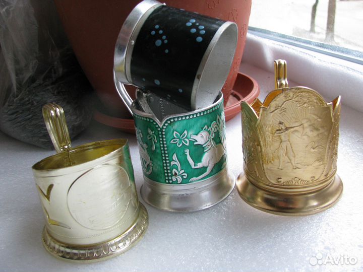 Подстаканники алюминиевые