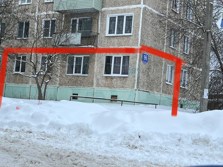 4-к. квартира, 58,5 м², 1/5 эт.