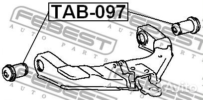 Сайлентблок febest tab097