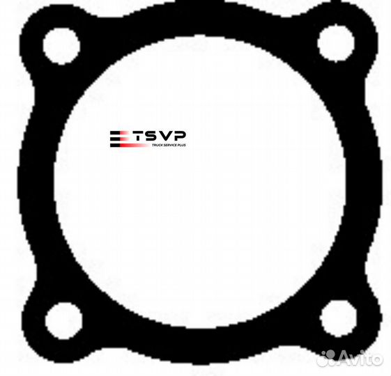 Elring 891.207 прокладка турбины MAN боковая