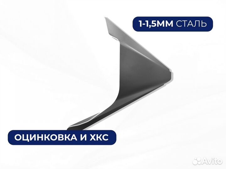 Ремонтные пороги и арки для Mitsubishi Воркута