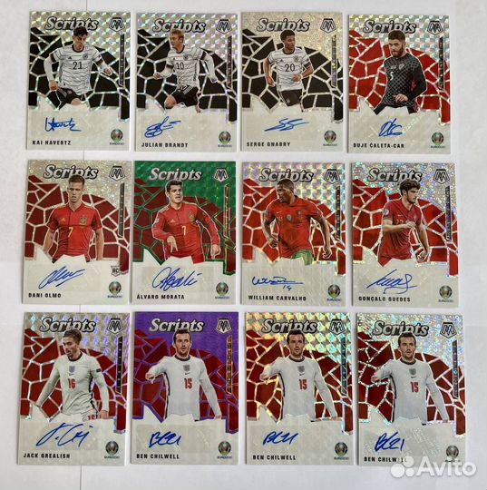 Автографы, Джерси, Тиражные Карточки по Футболу