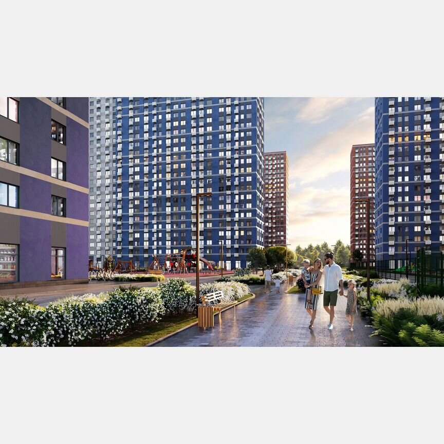 1-к. квартира, 35,9 м², 5/23 эт.