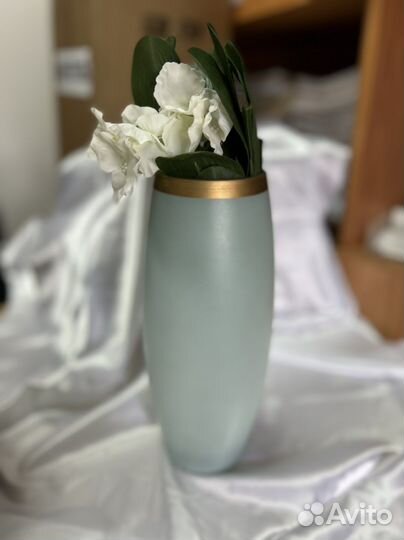 Вазы горшочки сухоцветы