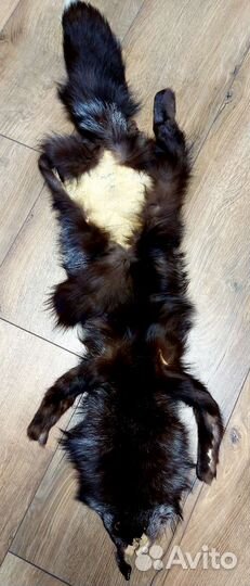 Фабричная шкурка чернобурки СССР