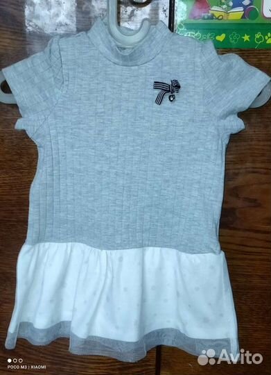 Платье для девочки 80 размер