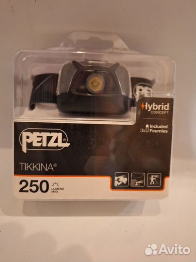 Фонарь petzl tikkina (250 лм)