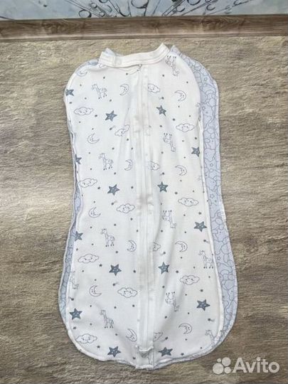 Пеленка-кокон на молнии р.56 б/у