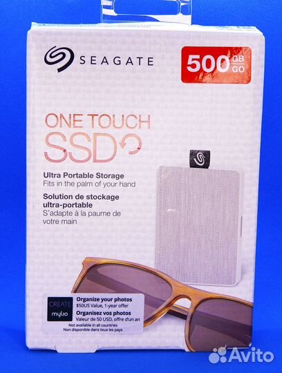 Внешний SSD Seagate One Touch 500Гб USB 3.0