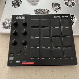 Midi контроллер akai MPD 218