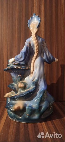 Статуэтка фарфор СССР хозяйка медной горы