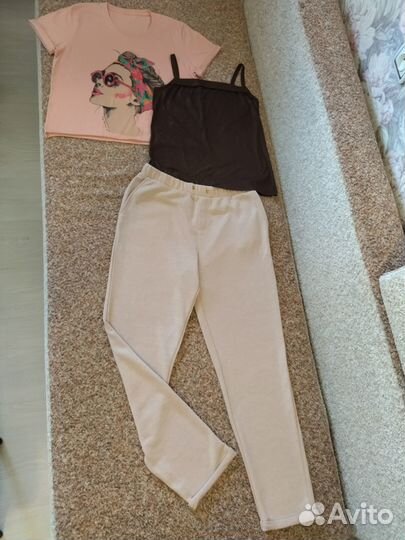 Женские вещи пакетом 46-48 размер(18шт)