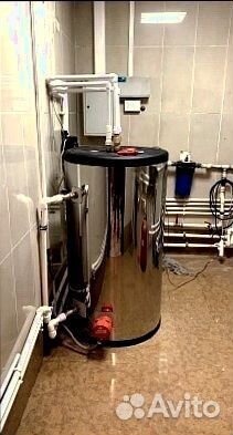Водонагреватель косвенник бойлер нагрева 100л наст