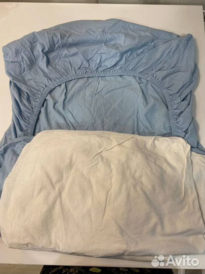 Простынь на резинке IKEA икеа на детскую кровать