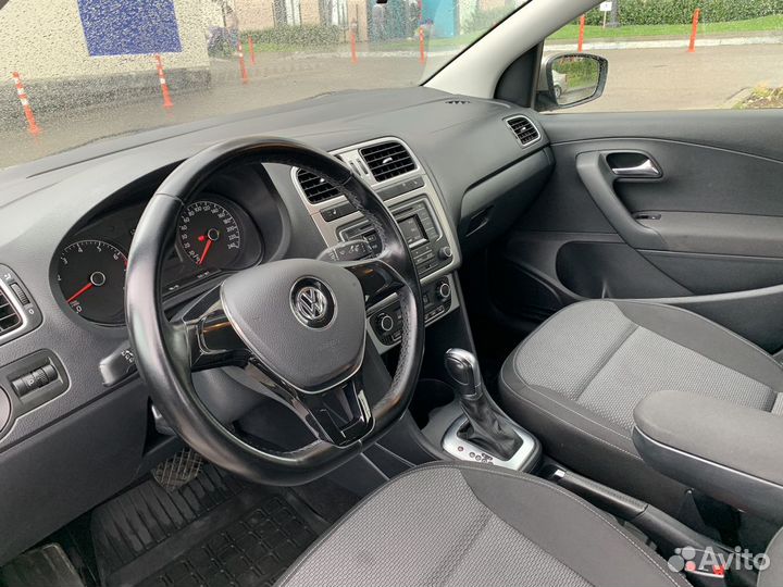 Volkswagen Polo 1.6 AT, 2016, 124 000 км