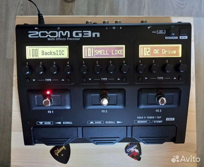 Гитарный процессор Zoom G3n