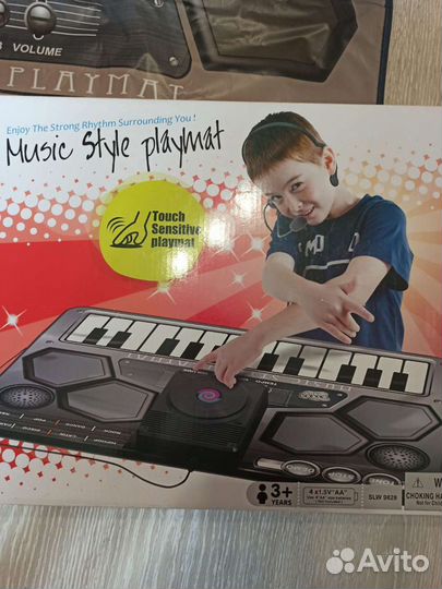 Коврик игровой музыкальный