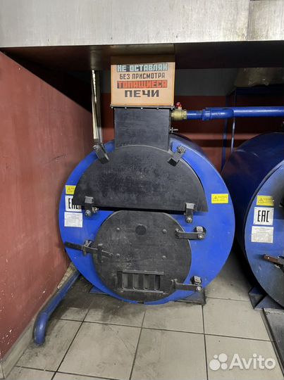 Твердотопливный котел кв-80 (140 кВт)