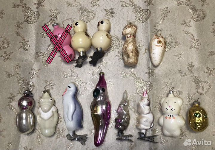 Елочные игрушки СССР