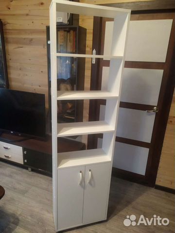 Стеллаж новый белый