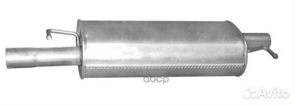 Глушитель средняя часть 30211 Polmostrow