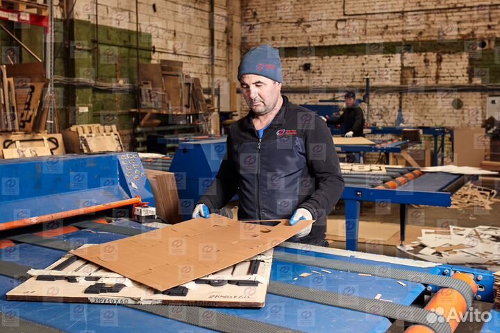 Короб самосборный 350Х300Х120 Т-22 бурый