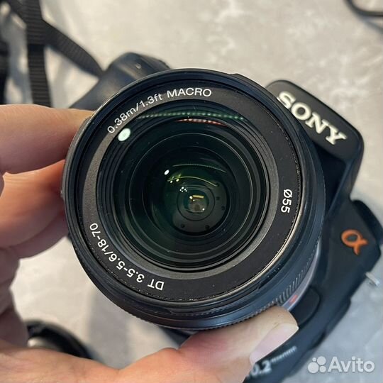 Зеркалльный фотоаппарат Sony a200