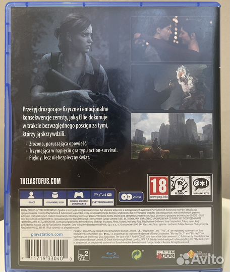 The last of us part 2 на PS4